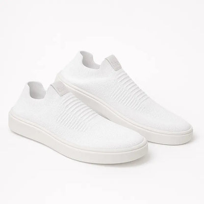 Tênis Knit Masculino - Calce Fácil, Malha Respirável, Super Leve, Flexível e Confortável