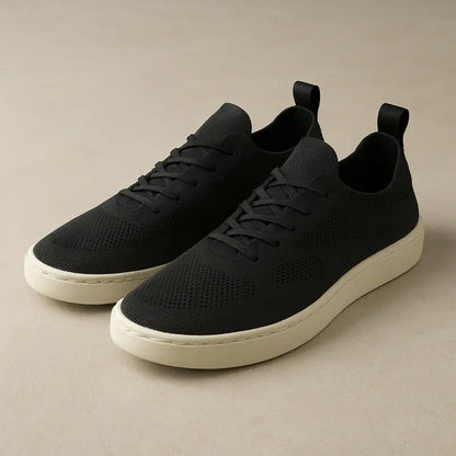 Tênis Masculino Knit - Calce Fácil, Tecido Respirável + Palmilha Ortopédica em Gel Super Conforto