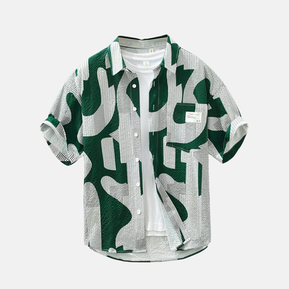 Camisa Manga Curta Fiorinni Laguna