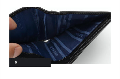 Carteira de Couro Masculina Bison Denim Noruega