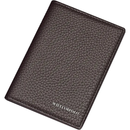 Carteira de Couro Masculina William Polo Budapest