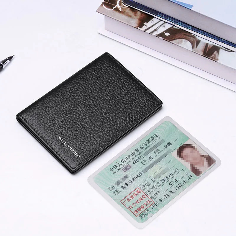 Carteira de Couro Masculina William Polo Budapest