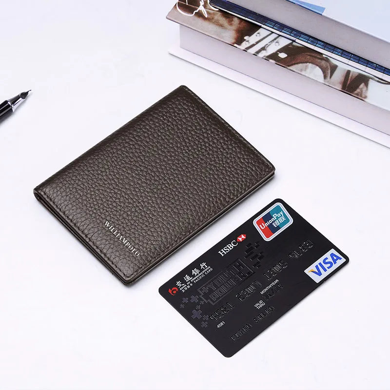 Carteira de Couro Masculina William Polo Budapest