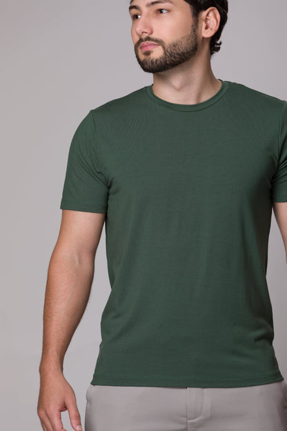 T SHIRT TECH PONTO H VERDE